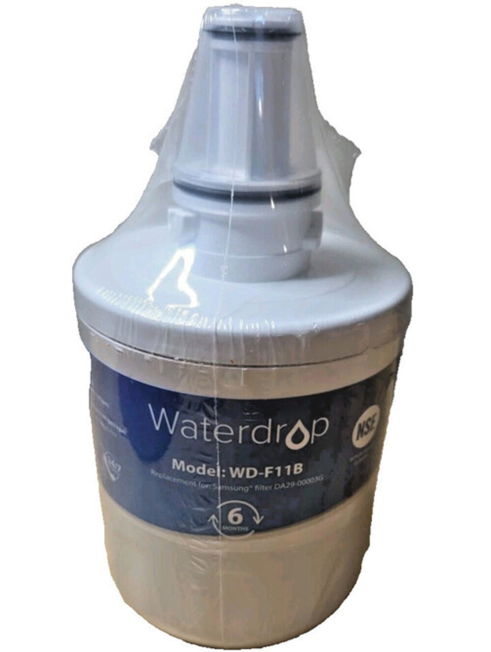 3 Pack Waterdrop WD-F11B Refrigerator Water Filter MWF Compatible New